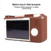 Sony ZV-E10 II/ZV-E10M2 Litchi Texture Silicone Case (Coffee) - 4