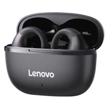 Lenovo TC3403 ENC True Wireless Open Ear Clip Earphones Black - 1