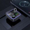 hoco E85 Tiger 20W PD & QC 3.0 Car Bluetooth FM Transmitter (Black) - 4