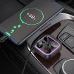 hoco E85 Tiger 20W PD & QC 3.0 Car Bluetooth FM Transmitter (Black) - 5