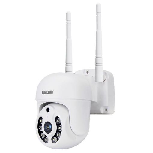 ESCAM WNK710 3MP HD WiFi Dual-light Camera, EU Plug, White - 1