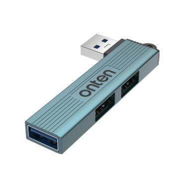 Onten US51 3 in 1 USB 3.0 HUB - Pine Green - 1