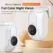 EU Plug White WiFi Surveillance Camera with Night Vision & Intercom - 2