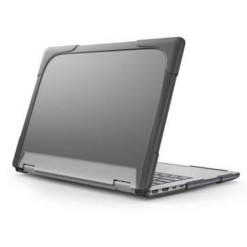 HP ENVY X360-14 2024 Grey TPU+PC Anti-fall Laptop Case - 1