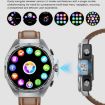 GT97 Smart Watch with 1.53" Screen & Bluetooth Earphone (Black) - 6