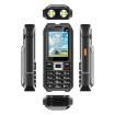 UNIWA M6000 Keypad Phone, 2.4" Dual Flashlights, 4 SIM, EU Plug (Green) - 4