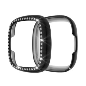 Fitbit Versa 3/Sense Black Diamond PC Protective Case - 1