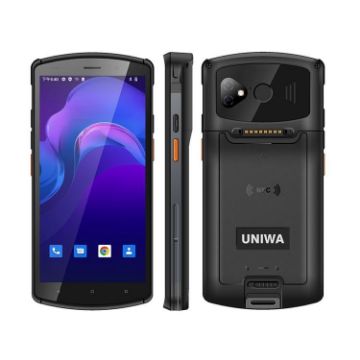 UNIWA V7S PDA Rugged Phone, 4GB+64GB, 5.7" Android 12, 4G, NFC, EU Plug - 1