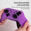 Nintendo Switch Pro Controller Solid Blue Silicone Cover - 5