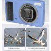 DC15 Blue 4K HD 64MP Camera with 18X Digital Zoom, 2.4" Display - 6