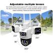SriHome SH066 8MP Quad Lens Camera with Night Vision & Audio (UK Plug) - 4