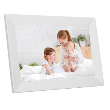 10.1" IPS Display WiFi Cloud Photo Frame, 1GB+16GB, EU Plug, White - 1