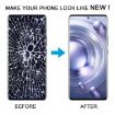 Vivo X80 Pro V2185A/V2145 OLED LCD Digitizer Assembly w/Fingerprint - 6