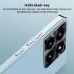 Redmi Turbo 4 Pro AG Silver White Electroplating Phone Case - 4