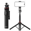 Lenovo Thinkplus H1V Aluminum Bluetooth Selfie Stick, 1.3m (Black) - 1
