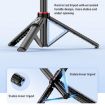 Lenovo Thinkplus H1V Aluminum Bluetooth Selfie Stick, 1.3m (Black) - 2