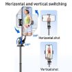Lenovo Thinkplus H1V Aluminum Bluetooth Selfie Stick, 1.3m (Black) - 6