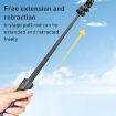 Lenovo Thinkplus H11B Bluetooth Selfie Stick, 1.1m, Stainless Steel - 5