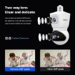 4MP HD Indoor Light Bulb Camera SriHome SH067 (White) - 4