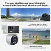 SriHome SH055B 8MP Panoramic PTZ Dome Camera with US Plug - 3