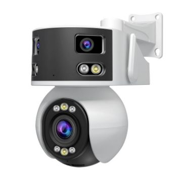 SriHome SH055B 8MP HD Panoramic PTZ Dome Camera (UK Plug) - 1