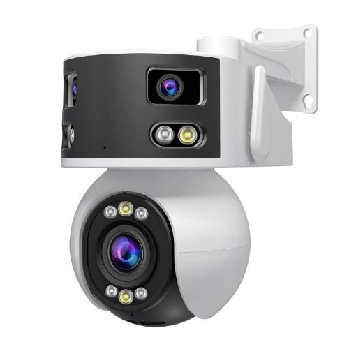 SriHome SH055B 8MP HD Panoramic PTZ Dome Camera (UK Plug) - 1