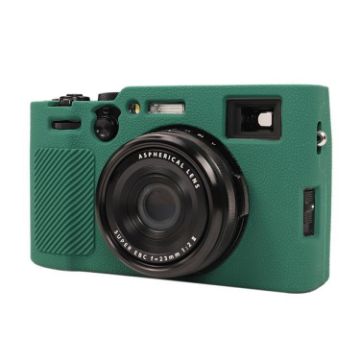 FUJIFILM X100VI Green Litchi Texture Silicone Protective Case - 1