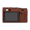 FUJIFILM X100VI Coffee Litchi Texture Silicone Protective Case - 3
