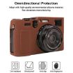 FUJIFILM X100VI Coffee Litchi Texture Silicone Protective Case - 4