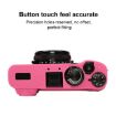 FUJIFILM X100VI Rose Red Litchi Texture Silicone Protective Case - 5