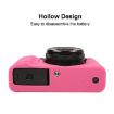 FUJIFILM X100VI Rose Red Litchi Texture Silicone Protective Case - 6