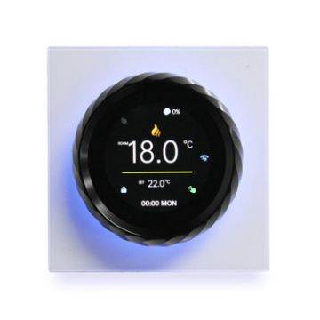 BHT-2007-P16-GA Thermostat 1.6" TFT Screen White Black - 1