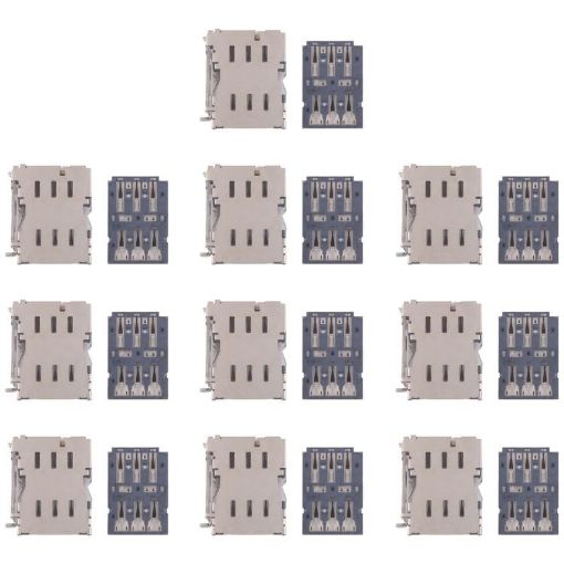 Galaxy S22 Ultra 5G SM-S908 Original SIM Card Reader 10pcs - 1