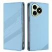 Ulefone Note 19 Light Blue Retro Leather Wallet Phone Case - 2