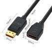 DP2.1 Male to Female 16K 30Hz DisplayPort Elbow Adapter Cable 50cm - 4