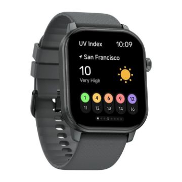 Zeblaze GTS 3 GPS Smart Watch, 2.01" Screen, 3 ATM Waterproof, Gray - 1