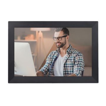 13.3" Black Cloud Photo Frame, 1G+32GB, Quad-Core, Android 6.0, US Plug - 1