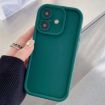 iPhone 16 Deep Blue Shockproof Frosted TPU Case with Precise Hole - 1