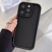 iPhone 15 Pro Max Shockproof TPU Case - Frosted Black Frame - 1