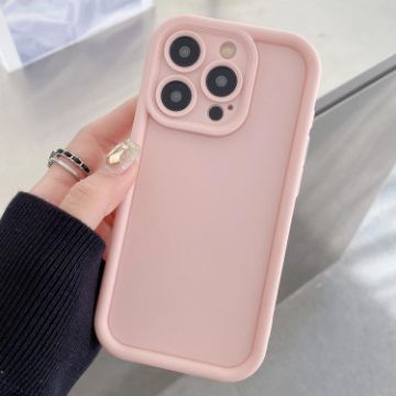 iPhone 13 Pro Max Light Pink Shockproof TPU Case - Precise Fit - 1