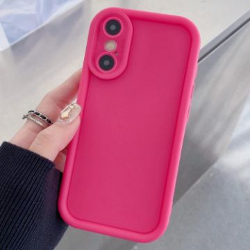 Shockproof Rose Red TPU Case for iPhone XS Max with Precise Holes - 1