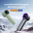 HX-F369 White LED Display High Speed Handheld Fan - 2