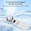 RD21 Purple Handheld Folding Cooling Fan - 6