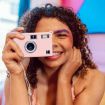 Kodak EKTAR H35 Soft Silicone Case, Litchi Texture, Brown - 2