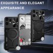 Nothing CMF Phone 2 Pro Case, CD Texture, Magnetic Holder, Black - 2
