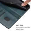 Ulefone Note 17 Pro Retro Leather Case, Dark Green, Line Splicing Buckle - 6