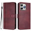 Ulefone Note 18 Ultra/Pro Retro Leather Case, Wine Red - 2