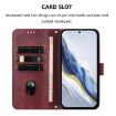 Ulefone Note 18 Ultra/Pro Retro Leather Case, Wine Red - 3