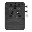 MOMAX UA22 70W Dual AC Mini GaN Global Travel Charger (Black) - 3