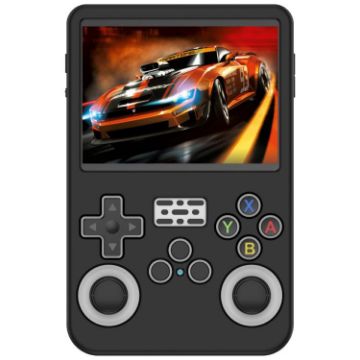 ANBERNIC R36S Black Silicone Protective Case for Handheld Console - 1